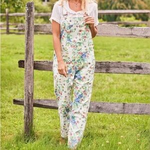 April Cornell Overalls Floral Print